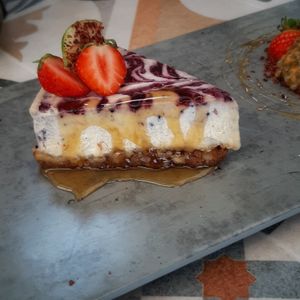 Delicious desserts! at Seashells Healthy Living in Limassol