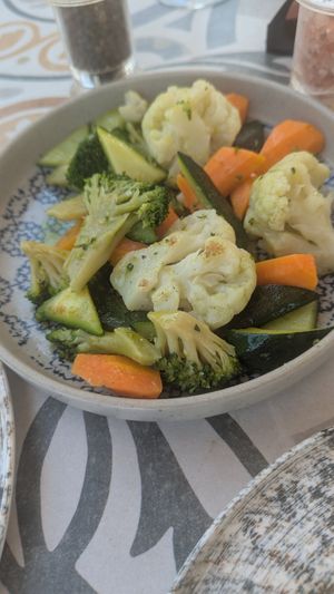 Vegetable - side dish at Seashells Healthy Living in Limassol