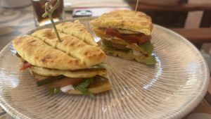 Club Sandwich   at Seashells Healthy Living in Limassol