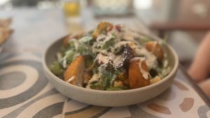 Caesar Salad  at Seashells Healthy Living in Limassol