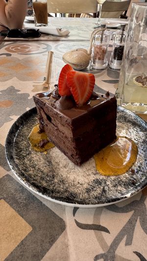 Chocolate mouse aka an amazing cake!!!  at Seashells Healthy Living in Limassol
