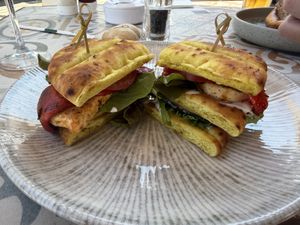 Club sandwich   at Seashells Healthy Living in Limassol