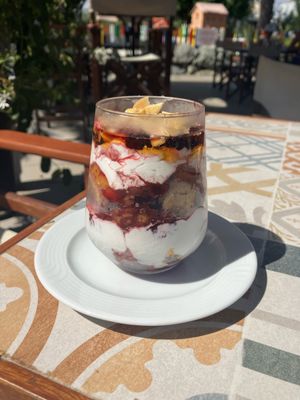 Desserts too!  at Seashells Healthy Living in Limassol