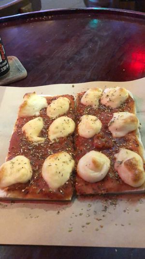 Vegan pizza at Vicolo1 in Ho Chi Minh City