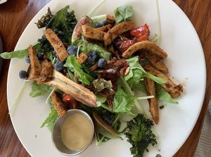Salad of the day  at Narfeyrarstofa in Stykkisholmur