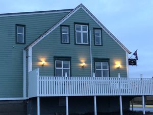 Narfeyrarstofa - side view  at Narfeyrarstofa in Stykkisholmur