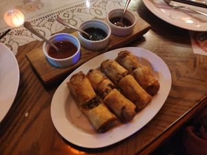 Spring rolls at Formosa Chinese Restaurant in Aqaba