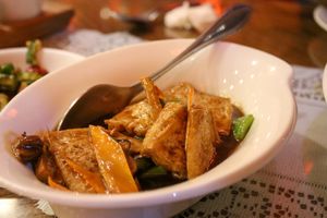 formosa tofu at Formosa Chinese Restaurant in Aqaba