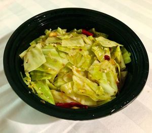 Kung Pao cabbage at Formosa Chinese Restaurant in Aqaba