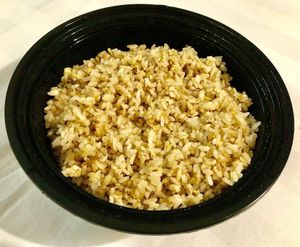 Garlic fried rice at Formosa Chinese Restaurant in Aqaba