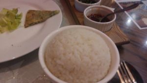 Rice, of course! at Formosa Chinese Restaurant in Aqaba