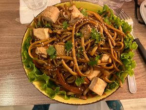 Wok Asiatica at Bolivian Green Kitchen in La Paz