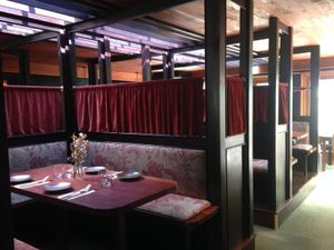 Cosy inside! at The Bicycle Thief in Christchurch