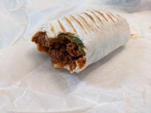 Breakfast wrap with chorizo at Essen Kitchen in Cincinnati