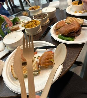 Sharing all the things!  at Essen Kitchen in Cincinnati