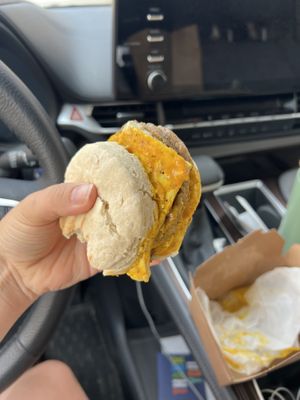 Breakfast sandwich   at Essen Kitchen in Cincinnati