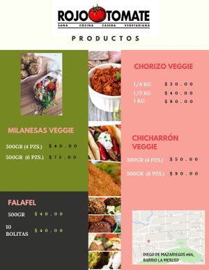 Tenemos a la venta productos para cocinar en casa o en el hostal donde te estas hospedando.  at Rojo Tomate in San Cristobal De Las Casas