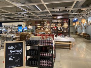 Restaurant interior  at IKEA in Aalborg