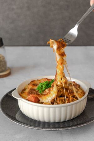 Cheese Baked Curry at Simply Leafy in Penang