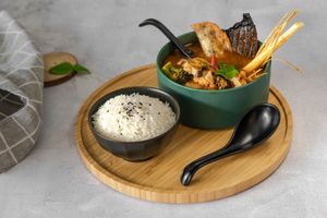 Tomyam Rice at Simply Leafy in Penang