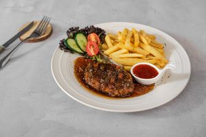 Black Pepper Chix  at Simply Leafy in Penang