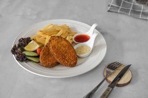 Fish n Chips at Simply Leafy in Penang