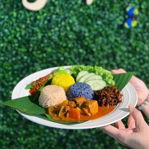 Special Nasi Lemak at Simply Leafy in Penang