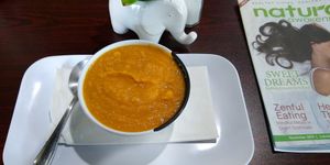 Roasted Pumpkin Soup of the Day! at Tivoni Vegan Kitchen & Bakery in Lancaster