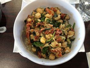 Coconut braised chickpea bowl at Tivoni Vegan Kitchen & Bakery in Lancaster
