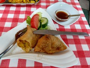 Really good snacks at Swadishta - Kurfürstenstr in Berlin