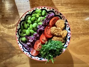 Poke bowl  at Wakanda in Tenerife