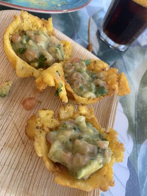 Riquísimos Patacones, creo se llama.  at Wakanda in Tenerife