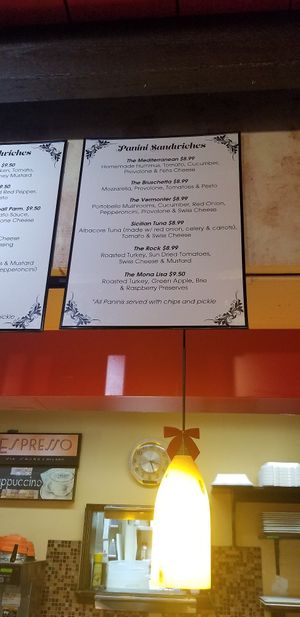 The vermonter without the cheese is great! at Café Del Hidalgo in St Augustine