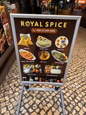   at Royal Spice in Lisbon