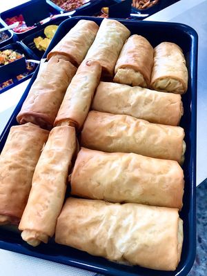 Involtini primavera al forno  at Antica Casa Rava in Alessandria