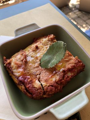 Lasagne (10€)  at Antica Casa Rava in Alessandria