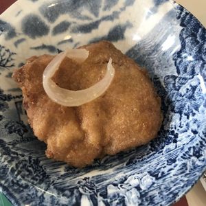 Soya steak  at Antica Casa Rava in Alessandria