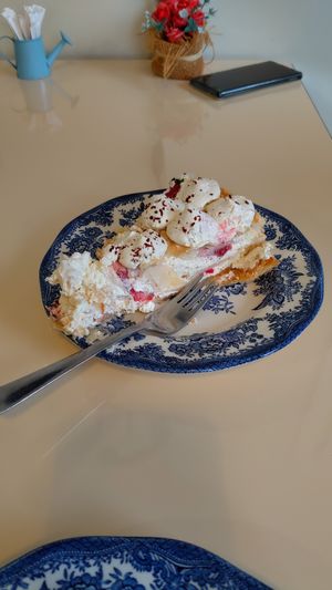 Millefoglie vegan at Antica Casa Rava in Alessandria