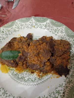 Brasato di soia at Antica Casa Rava in Alessandria