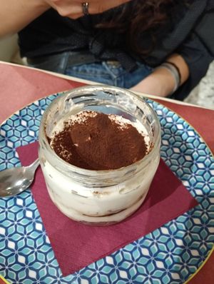 Tiramisu at Antica Casa Rava in Alessandria