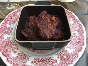 Soy roast at Antica Casa Rava in Alessandria