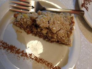 the Apple pie (5.95 CAN$) - Aux Vivres, Montréal at Aux Vivres - St Laurent in Montreal