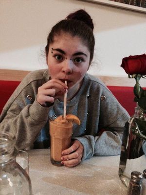 Orange Creamsicle Smoothie at Aux Vivres - St Laurent in Montreal