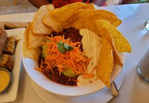 Chili large at Aux Vivres - St Laurent in Montreal