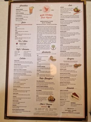  at Aux Vivres - St Laurent in Montreal