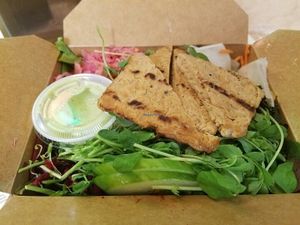 Living Salad  at Aux Vivres - St Laurent in Montreal