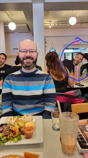 Burritos at Aux Vivres - St Laurent in Montreal