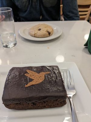 Brownie épicé at Aux Vivres - St Laurent in Montreal