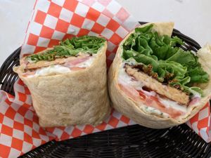 Gyro at Aux Vivres - St Laurent in Montreal