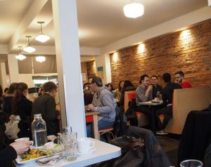 Weekend brunch  at Aux Vivres - St Laurent in Montreal